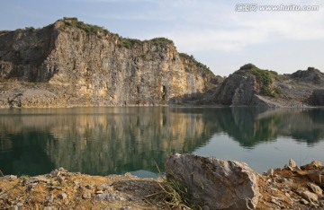 矿山美景