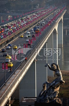重庆十大最美桥梁石板坡长江大桥