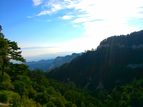 陕西华山