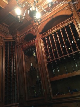 酒窖 实木酒窖