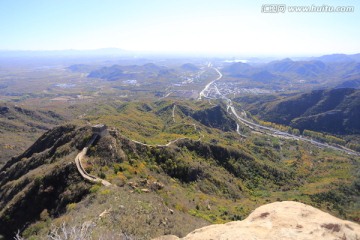 秋季 北京 河防口长城 美景