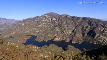 北京 青龙峡 大水峪水库 全景