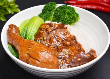 鸡腿饭