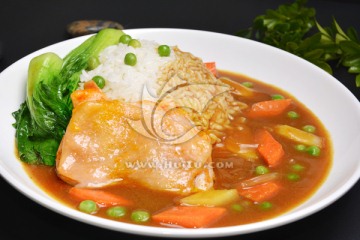 鸡排饭