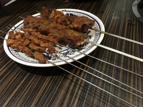 烧烤 羊肉串