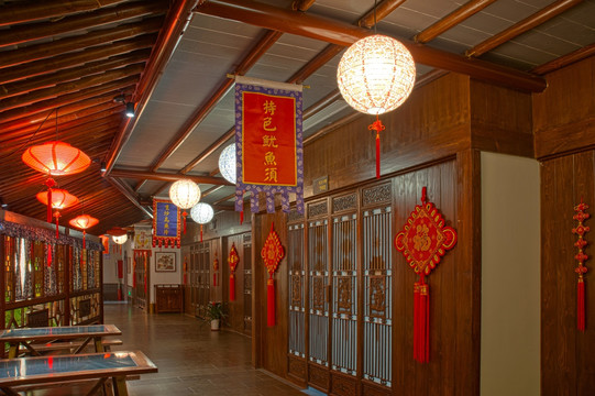 仿古中式餐厅
