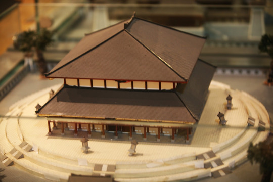白马寺模型 洛阳佛教寺庙