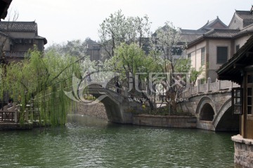 水乡 水镇 石桥
