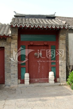 古建筑 大门