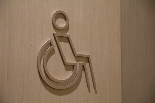 残障人士厕所标志