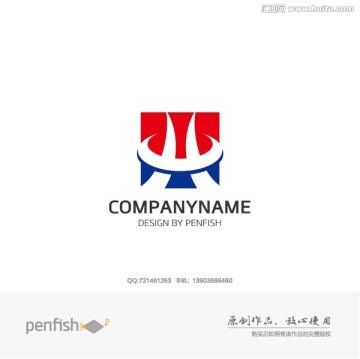 字母HC组合创意logo