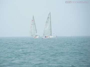 青岛海帆船