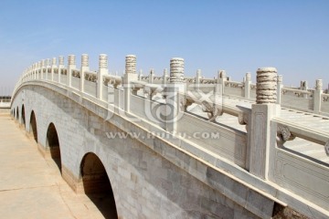 中华黄河坛的桥