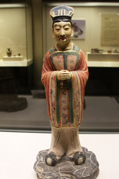 隋朝人物塑像