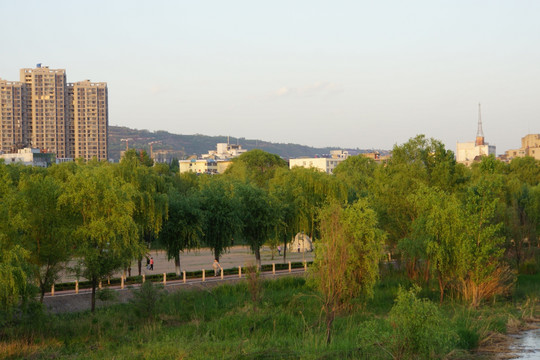 宝鸡渭河公园