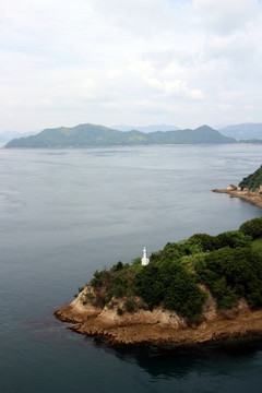 日本广岛县岛波海道来岛