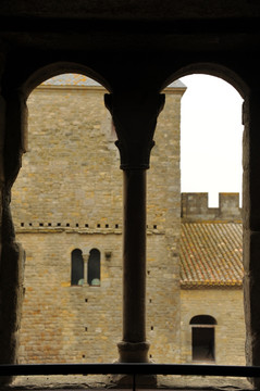 孔塔卡尔卡松城堡伯爵城堡 