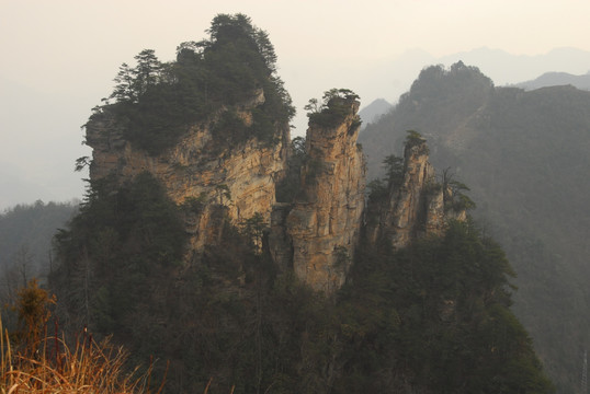 张家界景区武陵源天子山