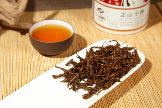 正山小种茶汤 茶后