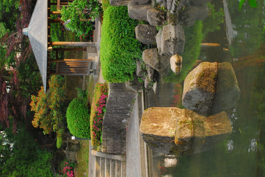 松川沿岸景观