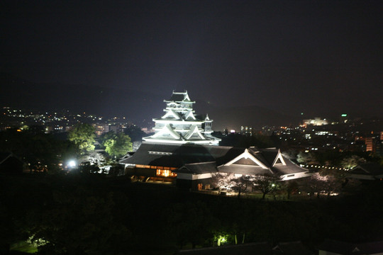 熊本城夜景