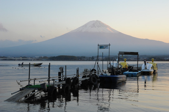 日本富士河口湖美景