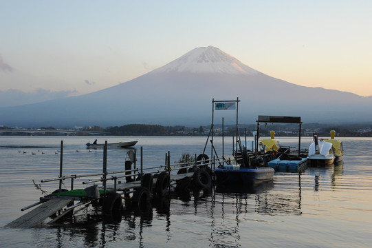 日本富士河口湖美景