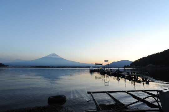 日本富士河口湖美景