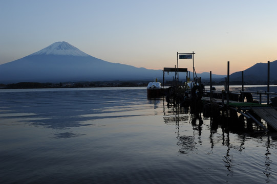 日本富士河口湖美景