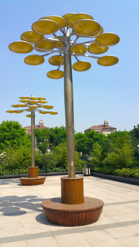 广场灯