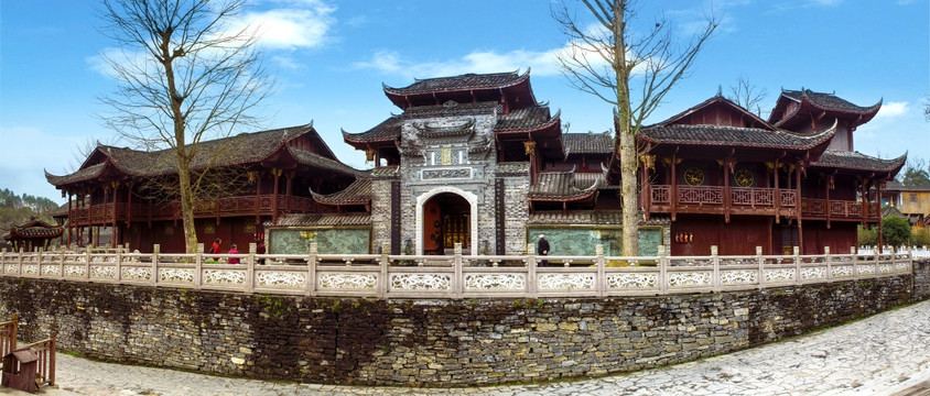 苗王城风光