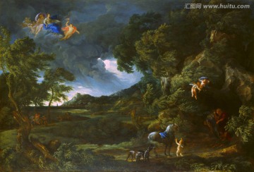 古典神话油画