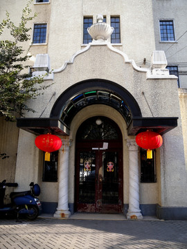 上海老洋房的门楼