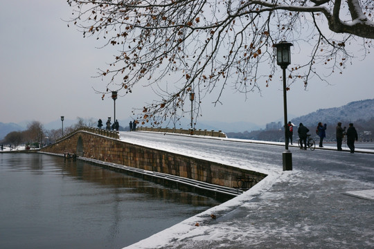 断桥残雪 西湖十景之六