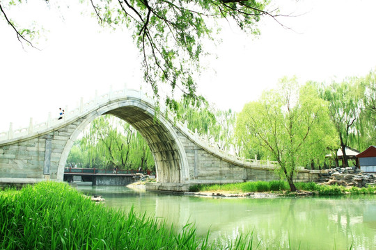 颐和园石拱桥