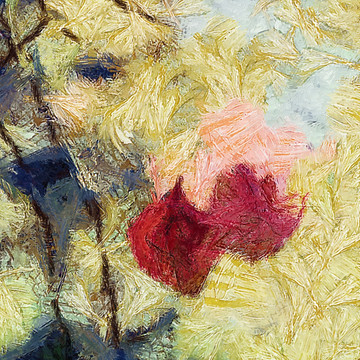 抽象油画 装饰画