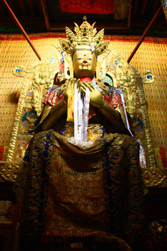 藏传佛教塑像