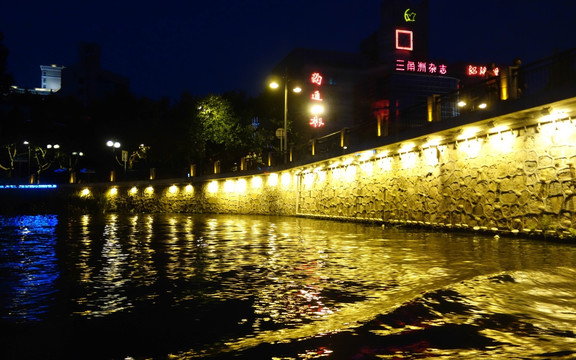 濠河夜景