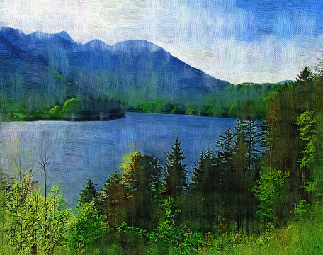风景油画
