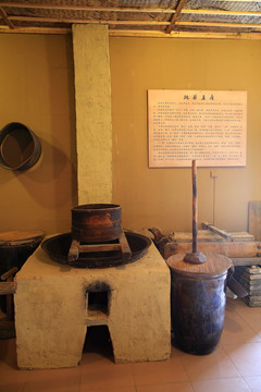 传统豆腐制作