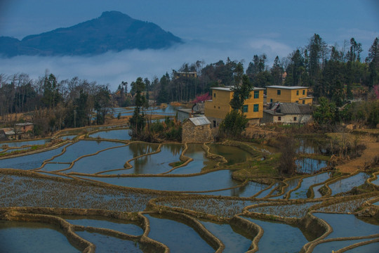 红河元阳哈尼梯田