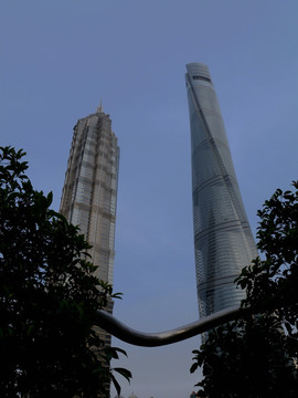上海陆家嘴金融中心地标建筑