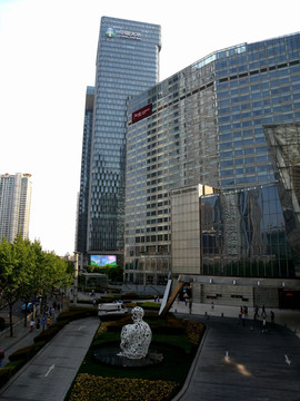 上海陆家嘴金融贸易区高层建筑