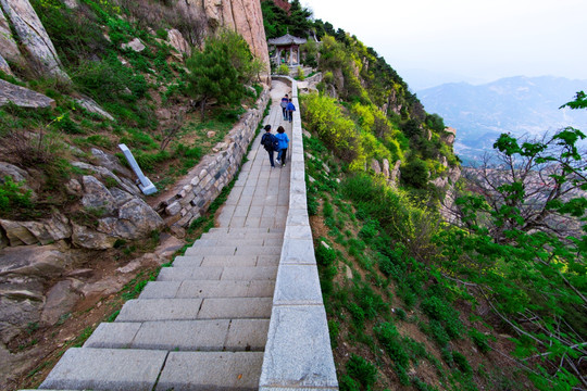 泰山登山小道