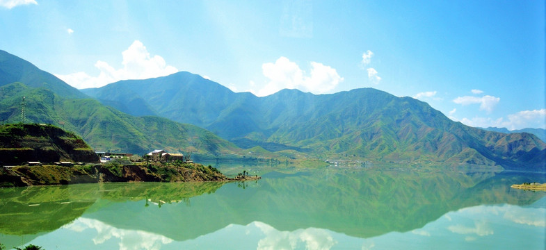 秀美 鲁地拉水库