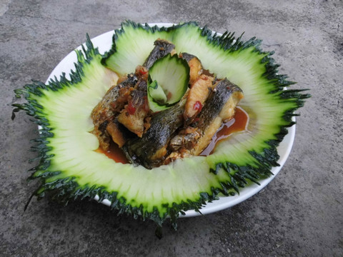 青瓜煎鱼