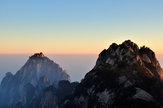 黄山自然风光