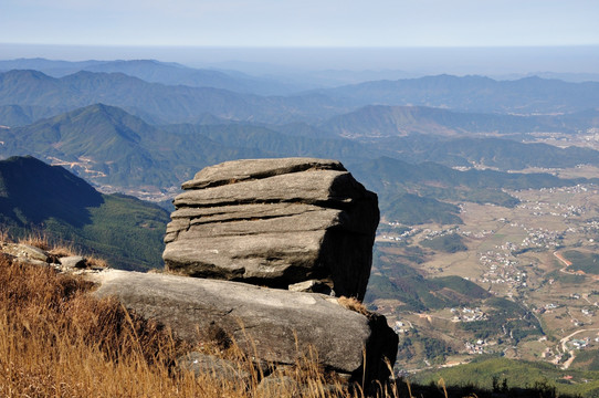 江西武功山风光