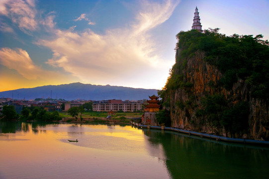 山水自然景点风景