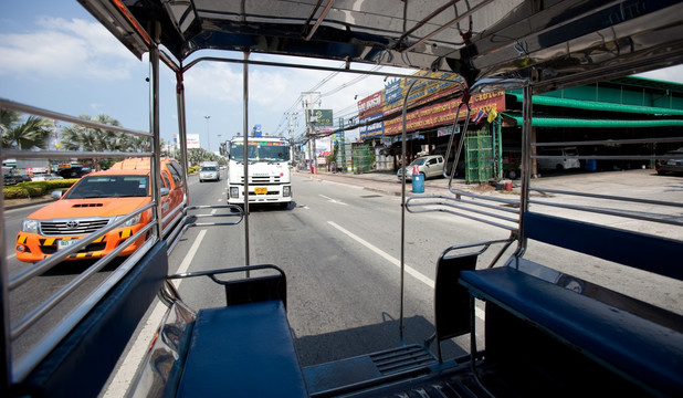 泰国街景 泰国出租车
